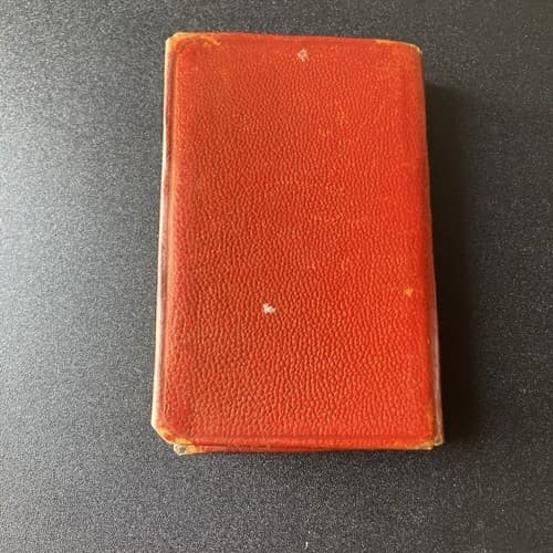 Vintage 1941 New Testament Psalms Mini Pocket Bible Chi Omega Gamma Beta Prayer - Thumbnail 3