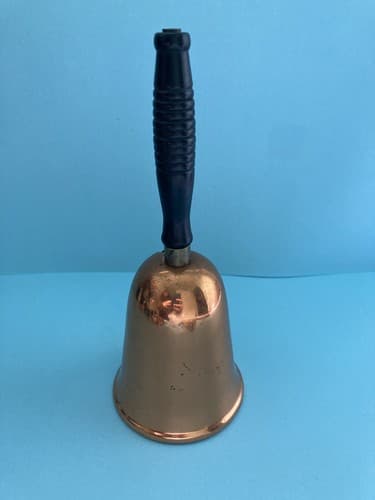 Vintage Copper Bell Coin Bank CopperCraft Guild MCM Mid Century Modern VTG - Thumbnail 2