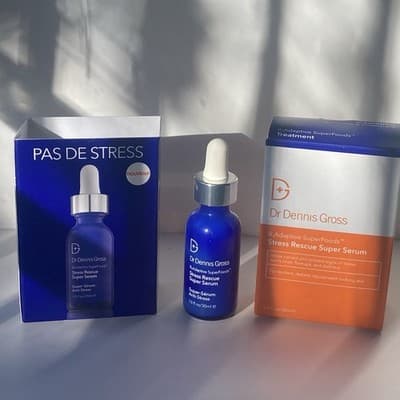 Dr Dennis Gross Stress Rescue Super Serum 1.0 oz/30ml Full Size New In Box