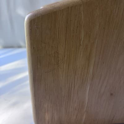 Vintage Solid Wood Desk Caddy Organizer Mail Holder Minimalist Natural Finish - Thumbnail 16