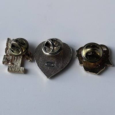 Vintage Special Mother #1 MOM Floral Enameled Gold Tone Pin Lot Of 3 Mothers Day - Thumbnail 6