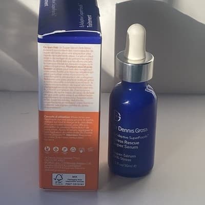 Dr Dennis Gross Stress Rescue Super Serum 1.0 oz/30ml Full Size New In Box - Thumbnail 8
