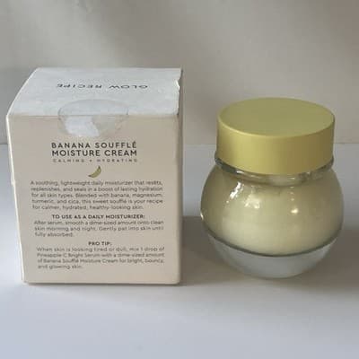Glow Recipe Banana Souffle Moisture Ceam Full Size 1.7 oz NIB Discontinued - Thumbnail 10