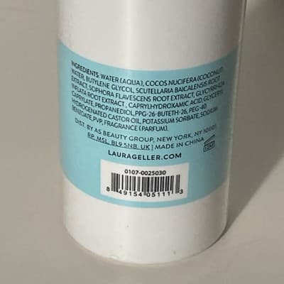 LAURA GELLER Spackle Mist Restore Coconut Water 4 fl oz New SEALED - Thumbnail 4