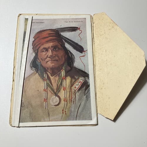 VTG SOUVENIR POSTCARD FOLDERS YOSEMITE,ROSE PARADE,NATIVE AMERICANS, DC LOT OF 5 - Thumbnail 23