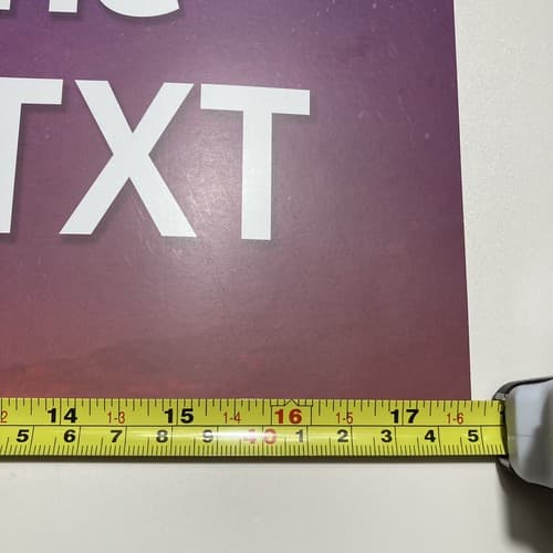 TXT World Tour Act: Love Sick Act : Sweet Mirage LA Slogan Banner Fanchant Set 2 - Thumbnail 12