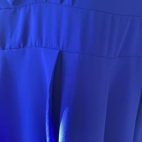 Womens Plus Size XL Cobalt Blue Romper Jumpsuit Extra Large - Thumbnail 8