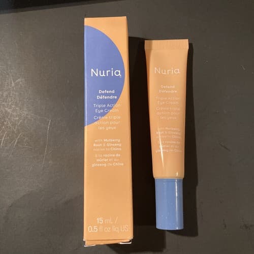 Nuria Defend Triple Action Eye Cream 15ml/0.5oz Full Size NIB