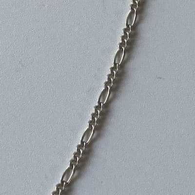 Vintage Avon Sterling Silver 925 Anklet W/ Charms Figaro Chain Heart “L” 9inch - Thumbnail 10