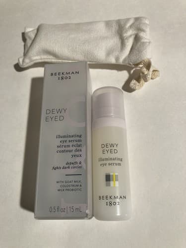 Beekman 1802 Dewy Eyed Illuminating Eye Serum NIB Full Size 15ml/ 0.5oz - Thumbnail 3