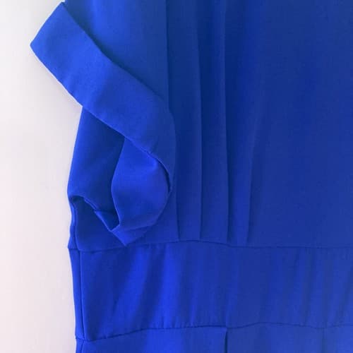 Womens Plus Size XL Cobalt Blue Romper Jumpsuit Extra Large - Thumbnail 7