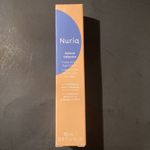 Nuria Defend Triple Action Eye Cream 15ml/0.5oz Full Size NIB - Thumbnail 2