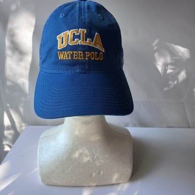 Vintage UCLA Water Polo Baseball Cap Hat Embroidered Strap back ADIDAS Cotton - Thumbnail 10