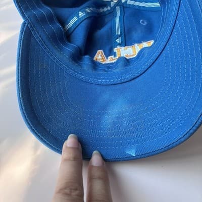 Vintage UCLA Water Polo Baseball Cap Hat Embroidered Strap back ADIDAS Cotton - Thumbnail 13