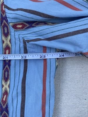 VTG? Territory Ahead Aztex Woven Textile Southwestern Button Up Shirt Mens Large - Thumbnail 4