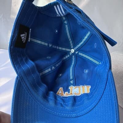 Vintage UCLA Water Polo Baseball Cap Hat Embroidered Strap back ADIDAS Cotton - Thumbnail 12