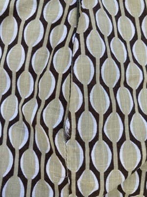 Vintage Y2K Donna Karen New York A Line Skirt Retro Print Eyelet DNKY JEANS SZ 8 - Thumbnail 13