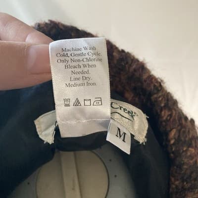 Vintage Y2K Coldwater Creek Tiger Tapestry Vest Jacket Fuzzy Collar Mob Wife M - Thumbnail 12