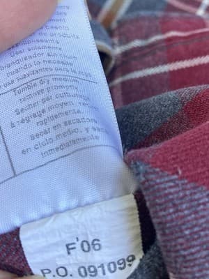 VTG Carhartt Heavy Weight Flannel Button Up Shirt Mens Medium Workwear Grunge - Thumbnail 10