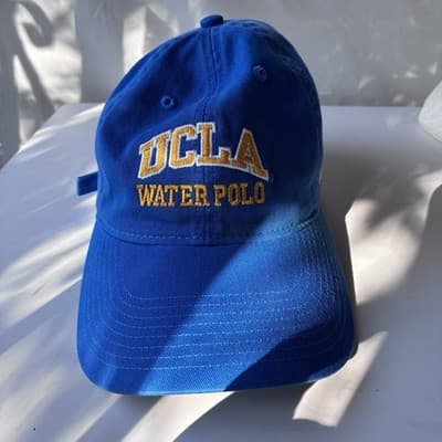 Vintage UCLA Water Polo Baseball Cap Hat Embroidered Strap back ADIDAS Cotton - Thumbnail 19