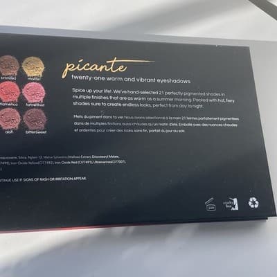 Karity PICANTE Eyeshadow Palette 21 Pans/Shades NEW BOXED - Thumbnail 13