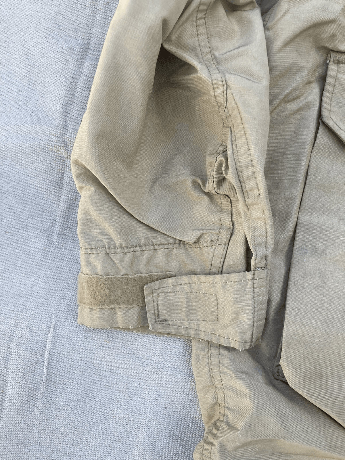 Vintage Woolrich Tan Barn Chore Field Coat Jacket Mens Large Patina Distressed - Thumbnail 13