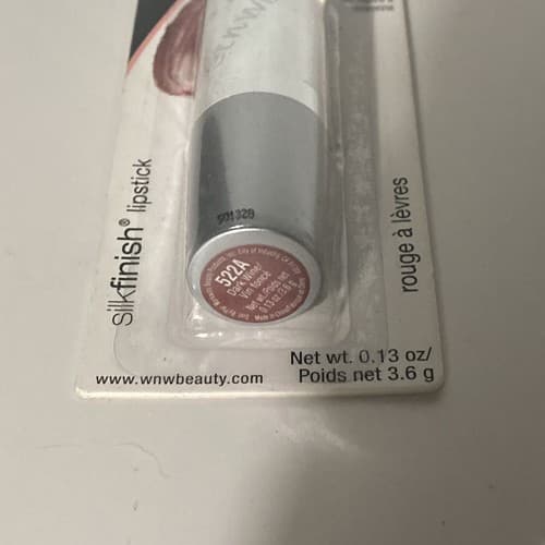 Wet’N Wild Cosmetics Silk Finish Lipstick Deep Wine C522A New In package - Thumbnail 5