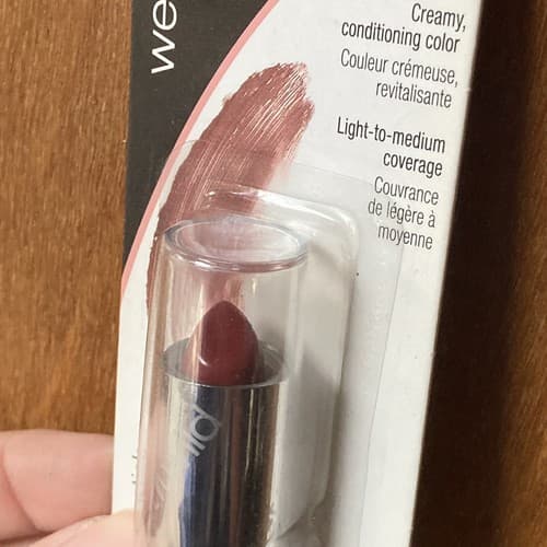 Wet’N Wild Cosmetics Silk Finish Lipstick Deep Wine C522A New In package - Thumbnail 8
