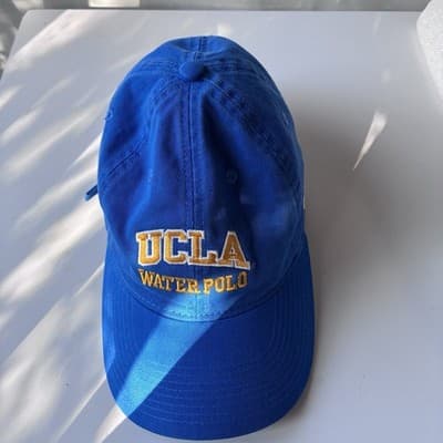 Vintage UCLA Water Polo Baseball Cap Hat Embroidered Strap back ADIDAS Cotton - Thumbnail 23