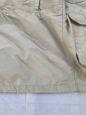 Vintage Woolrich Tan Barn Chore Field Coat Jacket Mens Large Patina Distressed - Thumbnail 24