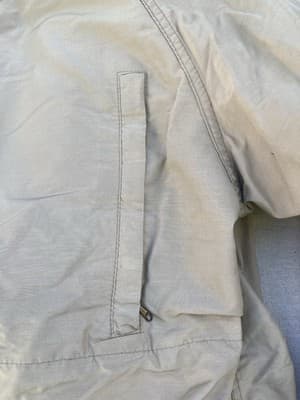 Vintage Woolrich Tan Barn Chore Field Coat Jacket Mens Large Patina Distressed - Thumbnail 23