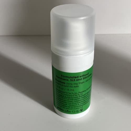 Say Yes To Cucumber Daily Eye Treatment With Aloe eye Cream Full Size .5 Oz - Thumbnail 3