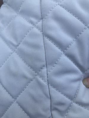 Calvin Klein Womens Quilted Puffer Coat Jacket Beige Leopard Size Small - Thumbnail 17