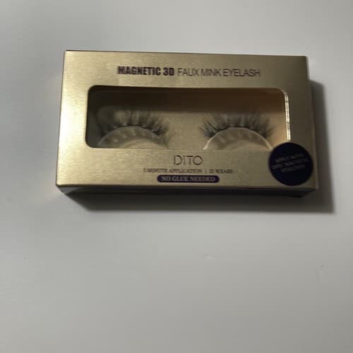Dito False Magnetic 3D Faux Mink Eyelashes Two Sets Dito Magnetic Liner BAG KIT - Thumbnail 10