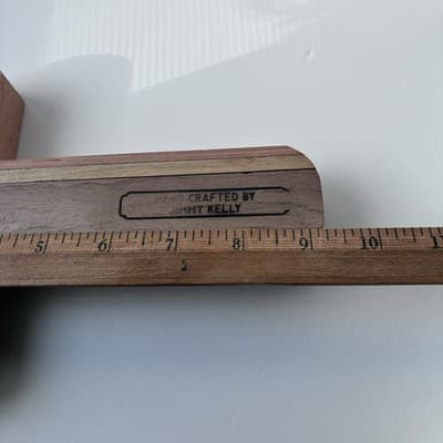 Vintage Solid Wood Hand Made Cross Crucifix Wall Hanging Catholic Christianity - Thumbnail 9