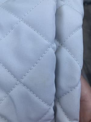 Calvin Klein Womens Quilted Puffer Coat Jacket Beige Leopard Size Small - Thumbnail 15