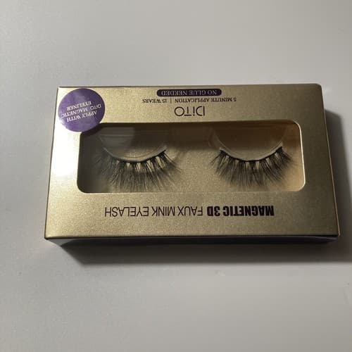 Dito False Magnetic 3D Faux Mink Eyelashes Two Sets Dito Magnetic Liner BAG KIT - Thumbnail 15