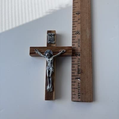 Holy Land Home Blessing Kit Byzantine Icon Cross Candles Sacred Bottles Set - Thumbnail 17