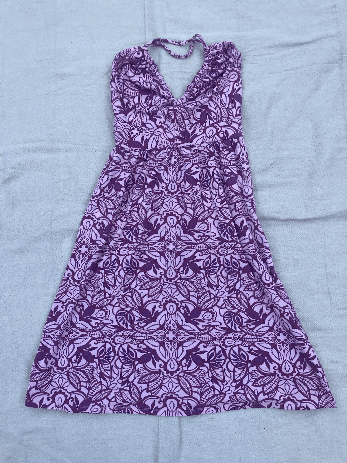 North Face Women’s Floral Halter Dress With Pockets Size Small Petite Athleisure - Thumbnail 13