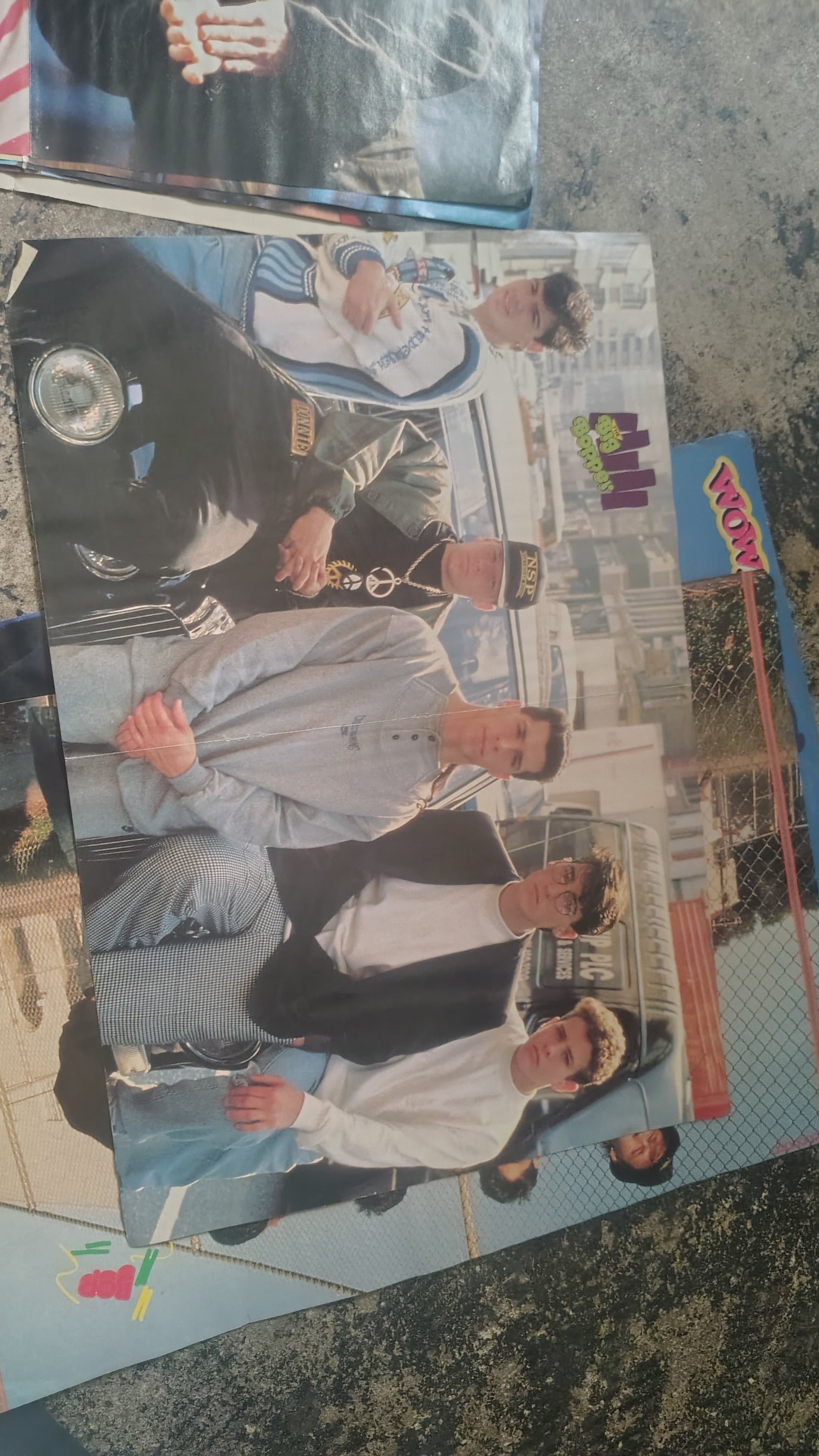 Vintage 1980s Teen Music Posters