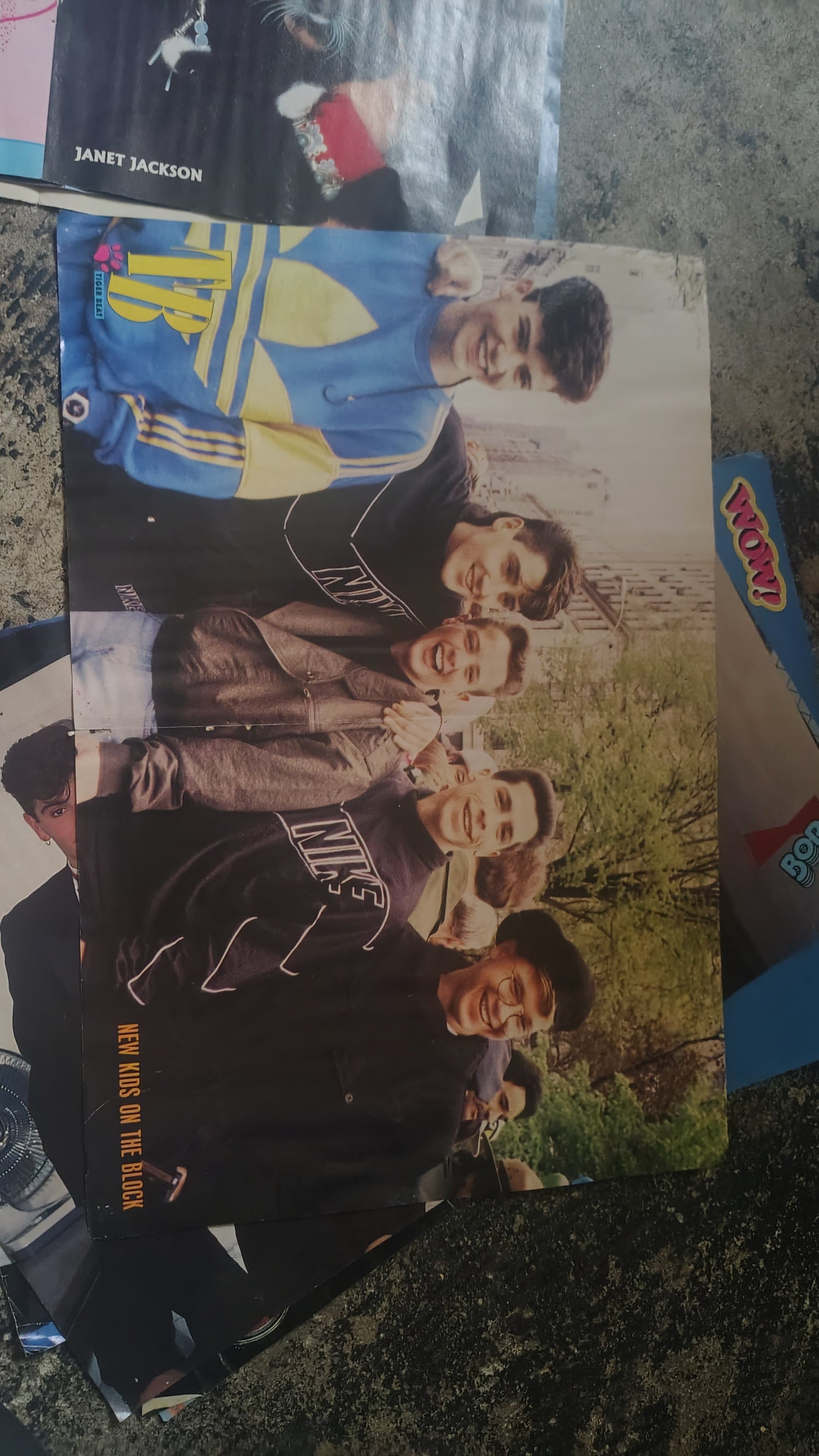 Vintage New Kids on the Block Poster