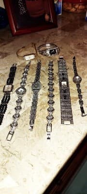 Vintage Watch Lot Marisite Rare Find Unchecked. 7 Watches 1 Braclet - Thumbnail 13