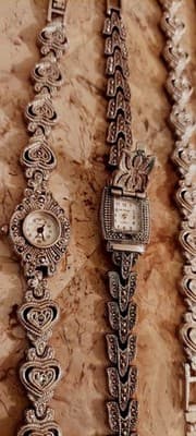 Vintage Watch Lot Marisite Rare Find Unchecked. 7 Watches 1 Braclet - Thumbnail 3