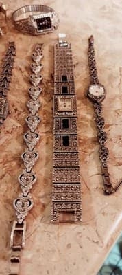 Vintage Watch Lot Marisite Rare Find Unchecked. 7 Watches 1 Braclet - Thumbnail 4