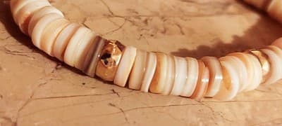 Turquoise Vintage Braclet & Coral Shell Native American Vintage. - Thumbnail 6