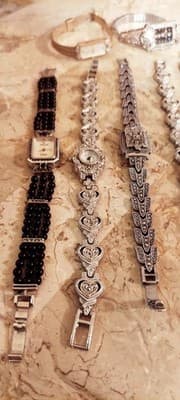 Vintage Watch Lot Marisite Rare Find Unchecked. 7 Watches 1 Braclet - Thumbnail 5