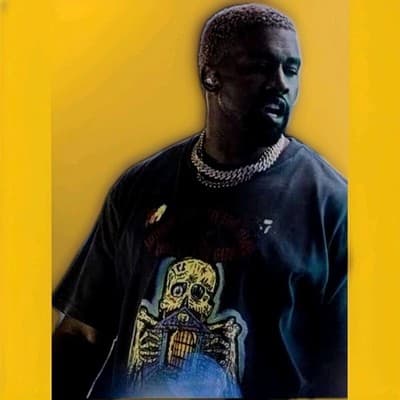 VINTAGE Season 6 Kanye West NEW TAG When In Doubt Hold The Gate For 🎄 - Thumbnail 4