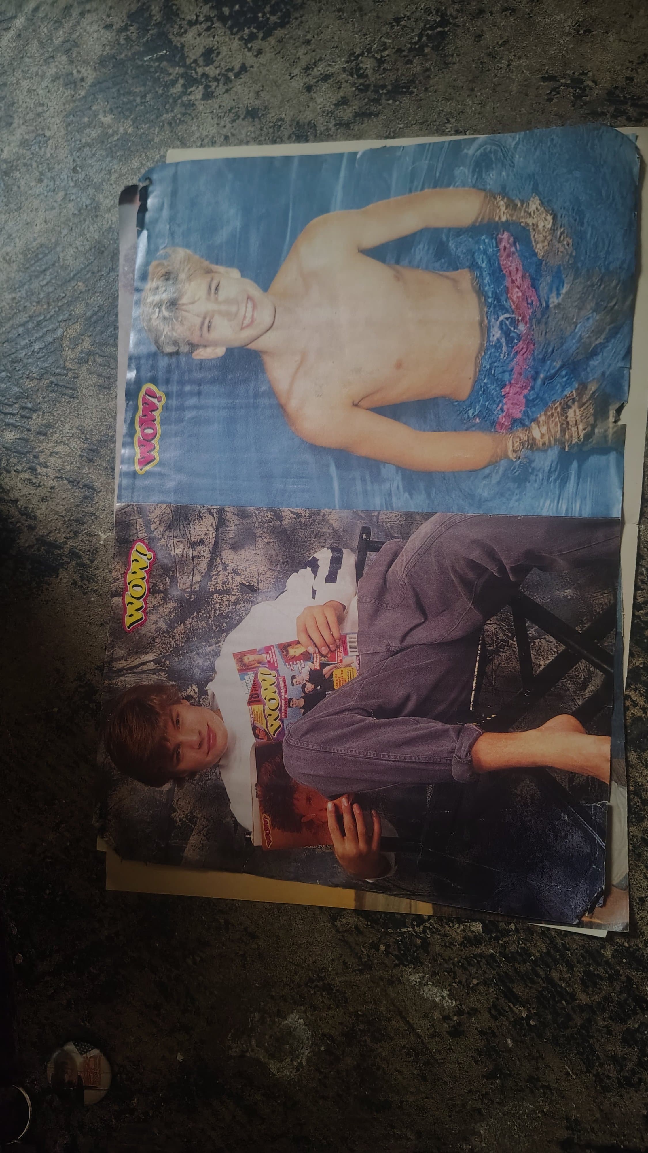 Vintage WOW Magazine Posters 1980s