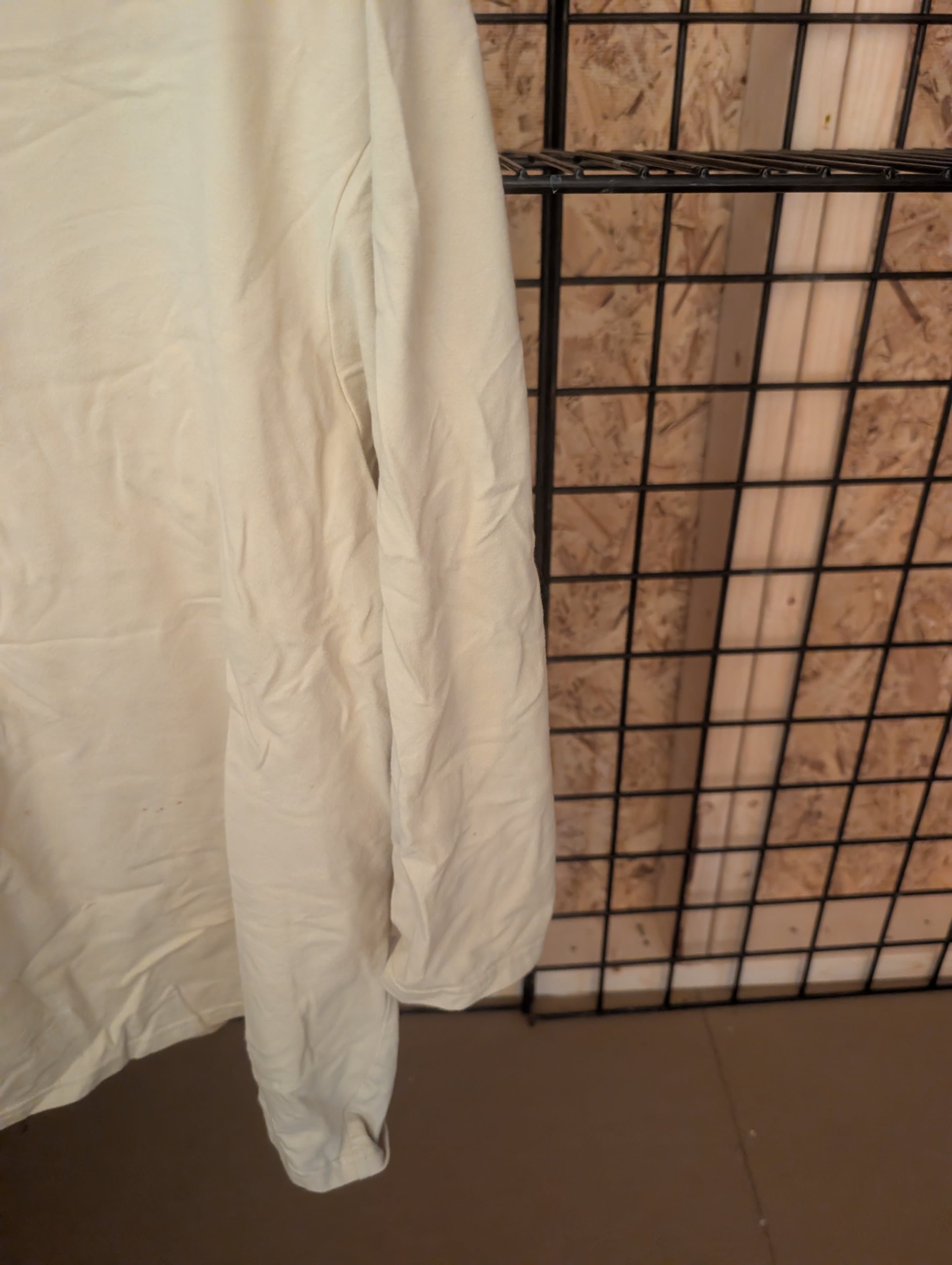Denim & Co. Women's Beige Long Sleeve Top Size 1X - Thumbnail 4
