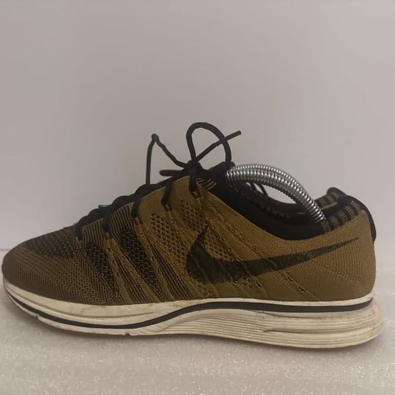 Nike Flyknit Trainer Golden Beige Black Gum Light Brown AH8396-203